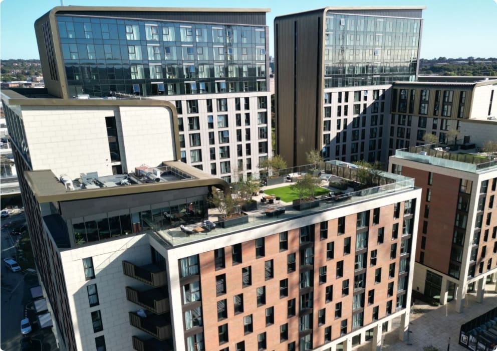 Cladding used in a recent install